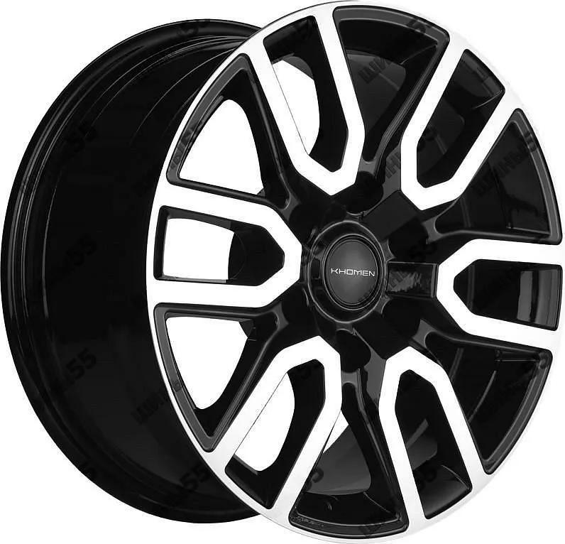 Диск Khomen Wheels KHW1723 (Tank 300) 8x17 6x139,7 ET36 100,1 Black-FP