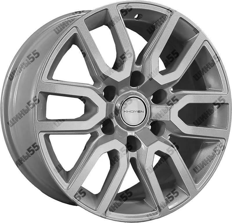 Диск Khomen Wheels KHW1723 (Tank 300) 8x17 6x139,7 ET36 100,1 F-Silver