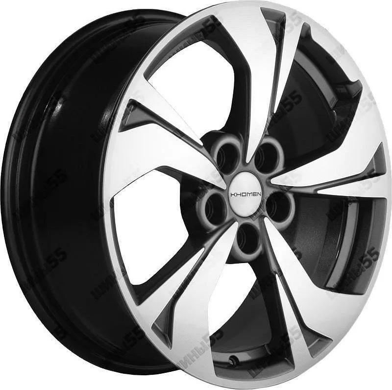 Диск Khomen Wheels KHW1724 (JAC J7) 7x17 5x114,3 ET48 67,1 Gray-FP