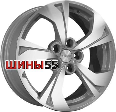 Диск Khomen Wheels KHW1724 (Qashqai) 7x17 5x114,3 ET40 66,1 F-Silver-FP