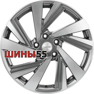 Диск Khomen Wheels KHW1801 (Optima/Seltos) 7,5x18 5x114,3 ET50 67,1 Gray-FP