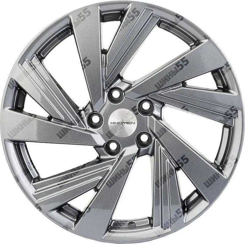 Диск Khomen Wheels KHW1801 (Teana/X-trail) 7,5x18 5x114,3 ET45 66,1 Gray