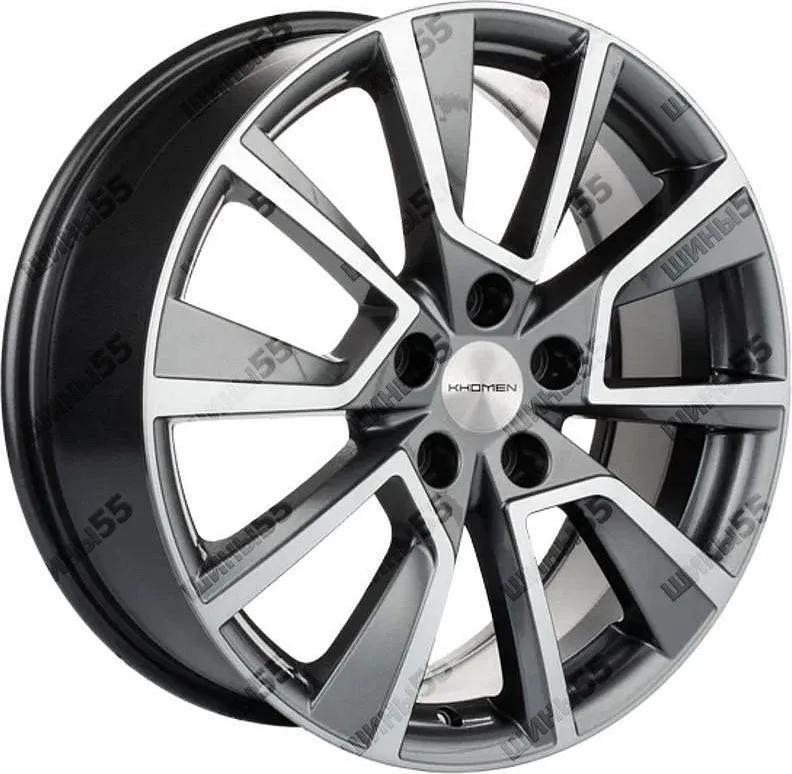 Диск Khomen Wheels KHW1802 (Chery Tiggo) 7x18 5x108 ET40 60,1 Gray-FP