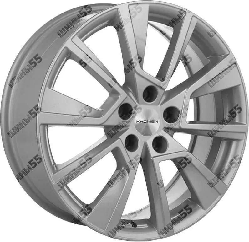 Диск Khomen Wheels KHW1802 (Coolray) 7x18 5x114,3 ET50 54,1 F-Silver