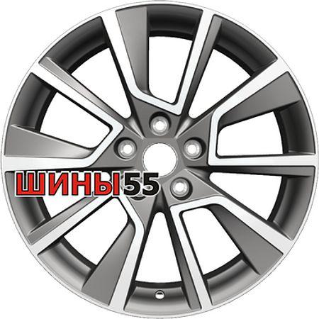 Диск Khomen Wheels KHW1802 (CX-5/Seltos) 7x18 5x114,3 ET50 67,1 Gray-FP