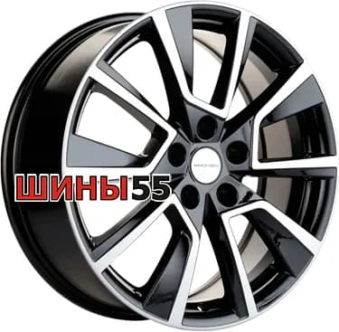 Диск Khomen Wheels KHW1802 (Dargo/Jolion) 7x18 5x114,3 ET37 66,5 Black-FP