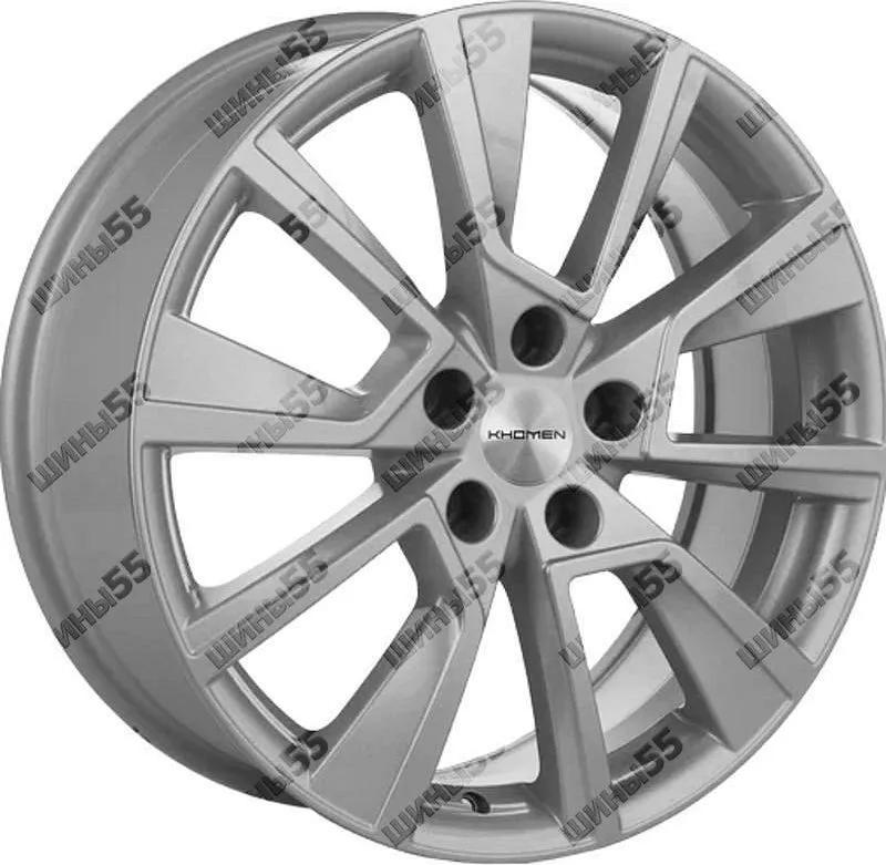 Диск Khomen Wheels KHW1802 (Dargo/Jolion) 7x18 5x114,3 ET37 66,5 F-Silver