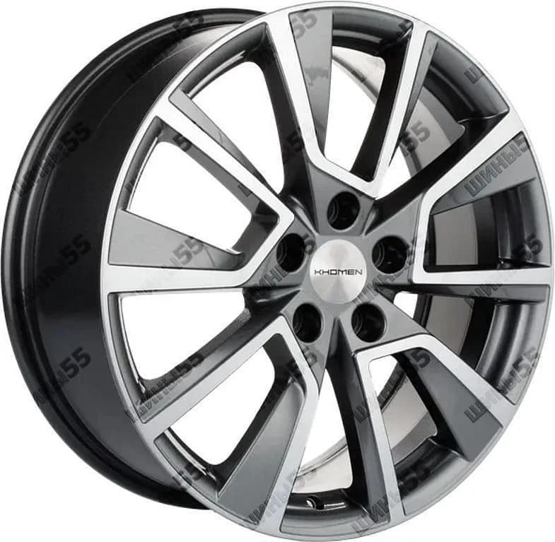 Диск Khomen Wheels KHW1802 (OMODA C5) 7x18 5x108 ET33 60,1 Gray-FP