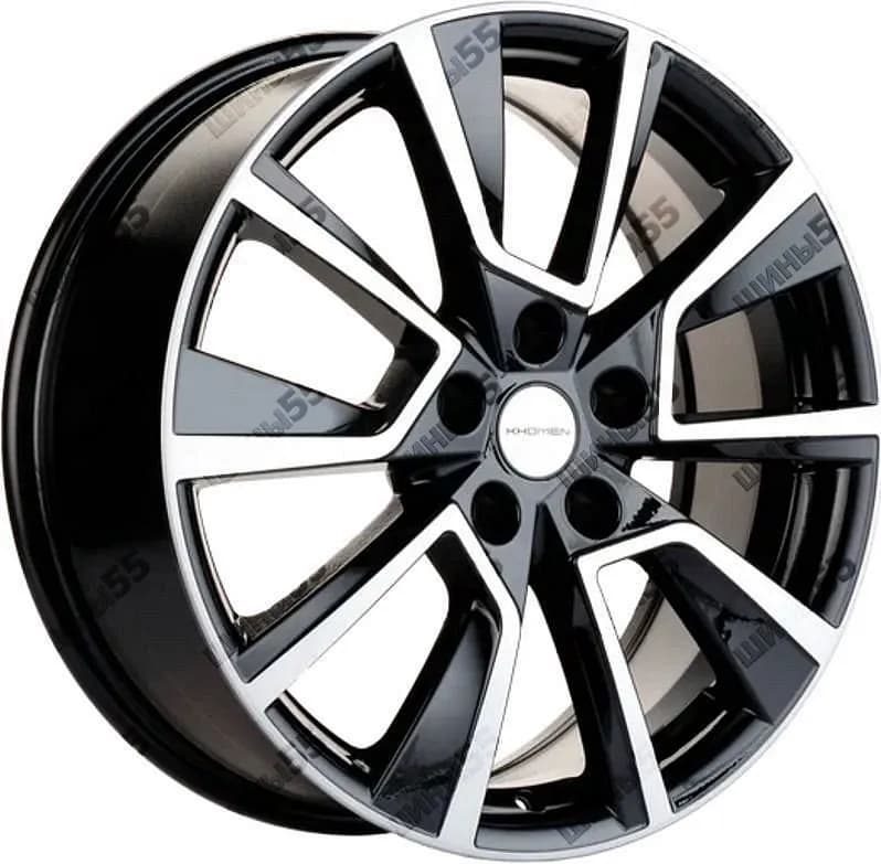 Диск Khomen Wheels KHW1802 (Qashqai) 7x18 5x114,3 ET40 66,1 Black-FP