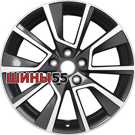 Диск Khomen Wheels KHW1802 (Sportage) 7x18 5x114,3 ET48,5 67,1 Black-FP