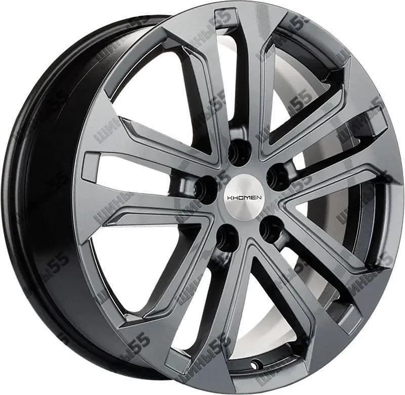 Диск Khomen Wheels KHW1803 (CS35/CS35 Plus) 7x18 5x110 ET50 63,3 Gray