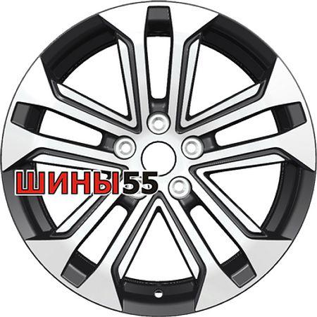 Диск Khomen Wheels KHW1803 (CX-5/Seltos) 7x18 5x114,3 ET50 67,1 Black-FP