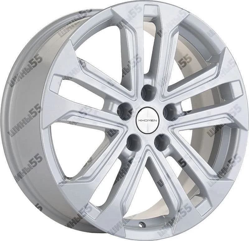 Диск Khomen Wheels KHW1803 (CX-5/Seltos) 7x18 5x114,3 ET50 67,1 F-Silver