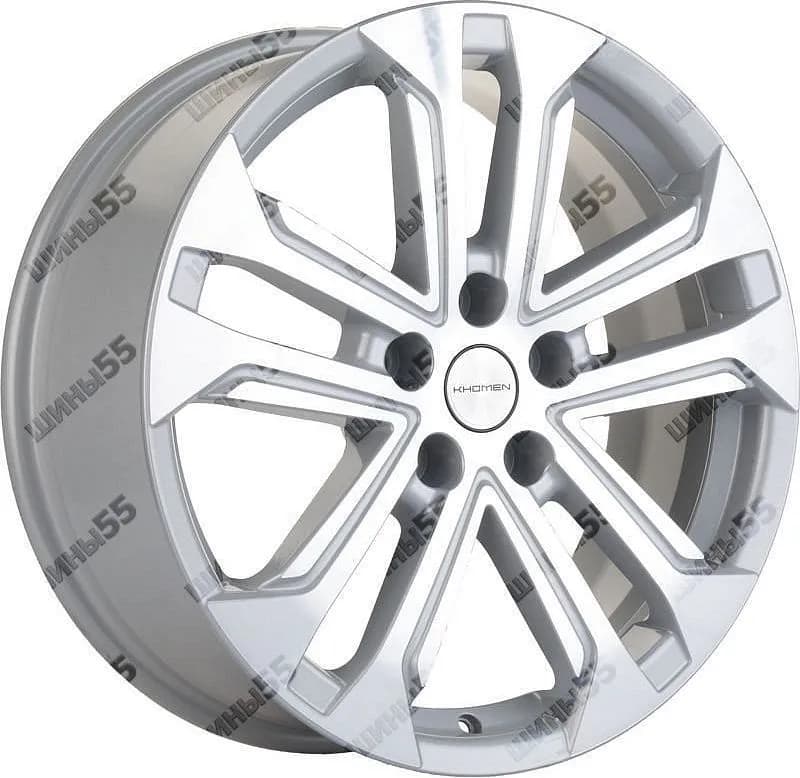 Диск Khomen Wheels KHW1803 (CX-5/Seltos) 7x18 5x114,3 ET50 67,1 F-Silver-FP