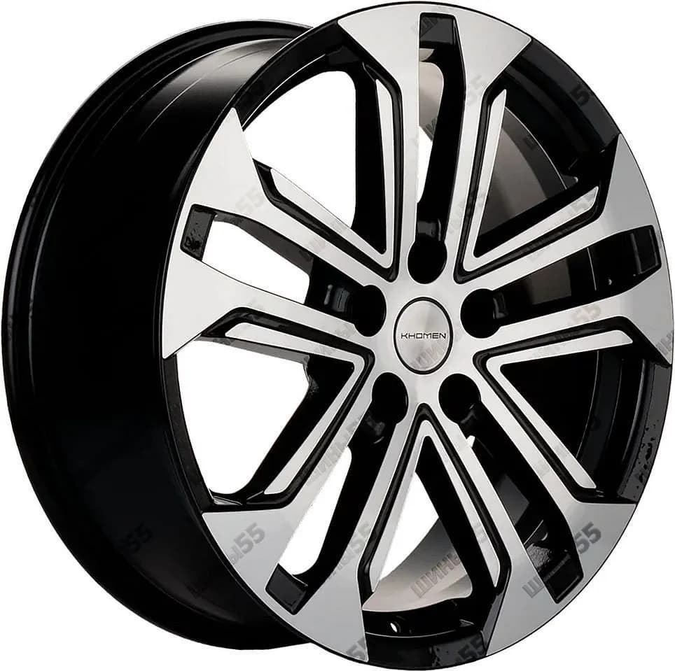Диск Khomen Wheels KHW1803 (Evolute i-JOY) 7x18 5x108 ET37 65,1 Black-FP
