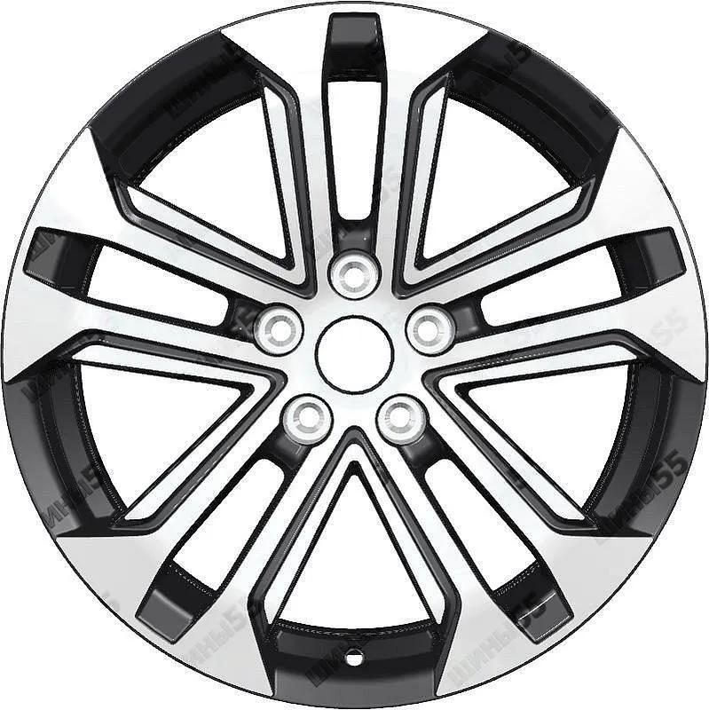 Диск Khomen Wheels KHW1803 (Sportage) 7x18 5x114,3 ET48,5 67,1 Black-FP