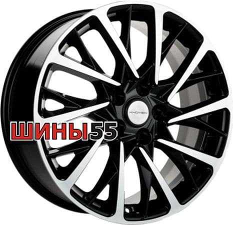 Диск Khomen Wheels KHW1804 (Evolute i-Joy) 7,5x18 5x110 ET40 67,1 Black-FP