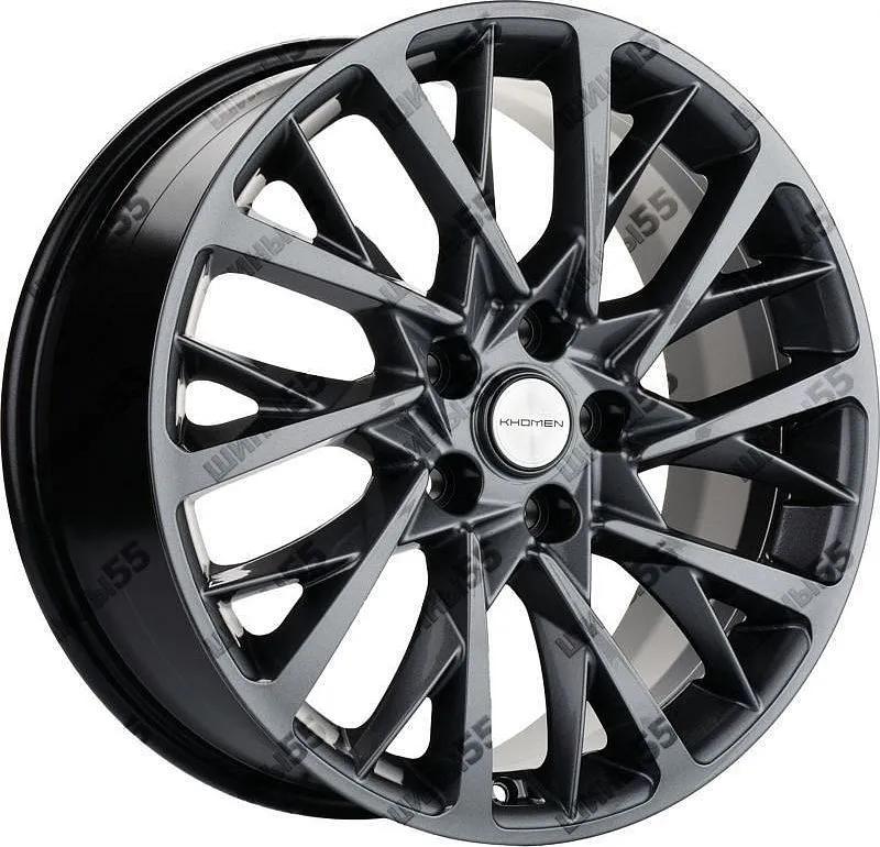 Диск Khomen Wheels KHW1804 (Geely Atlas/Atlas Pro/Lifan Myway) 7,5x18 5x114,3 ET45 60,1 Gray