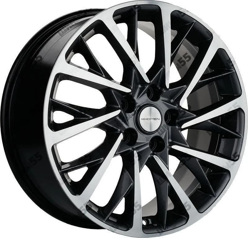 Диск Khomen Wheels KHW1804 (Geely Atlas/Atlas Pro/Lifan Myway) 7,5x18 5x114,3 ET45 60,1 Gray-FP