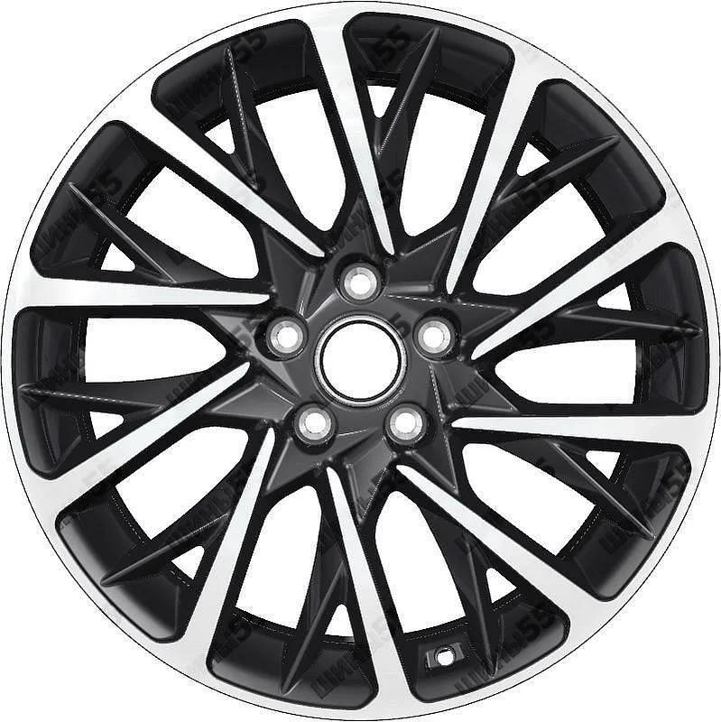 Диск Khomen Wheels KHW1804 (Karoq) 7,5x18 5x112 ET45 57,1 Black-FP