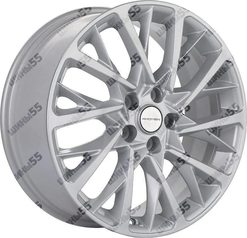 Диск Khomen Wheels KHW1804 (Kodiaq/Tiguan) 7,5x18 5x112 ET43 57,1 F-Silver