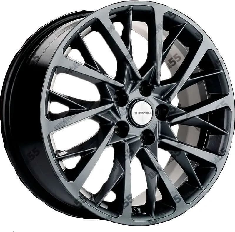 Диск Khomen Wheels KHW1804 (Kodiaq/Tiguan) 7,5x18 5x112 ET43 57,1 Gray