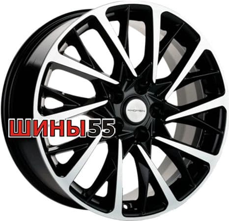 Диск Khomen Wheels KHW1804 (Tugela/Jaguar F-Pace) 7,5x18 5x108 ET46 63,4 Black-FP