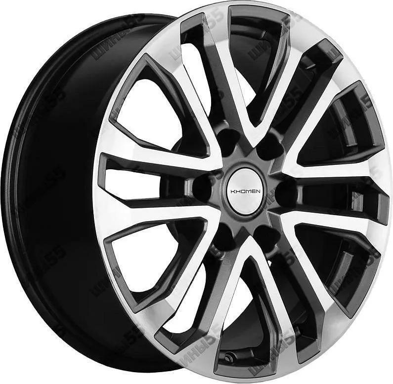 Диск Khomen Wheels KHW1805 (Great Wall POER (new)) 7,5x18 6x139,7 ET42 100,1 Gray-FP