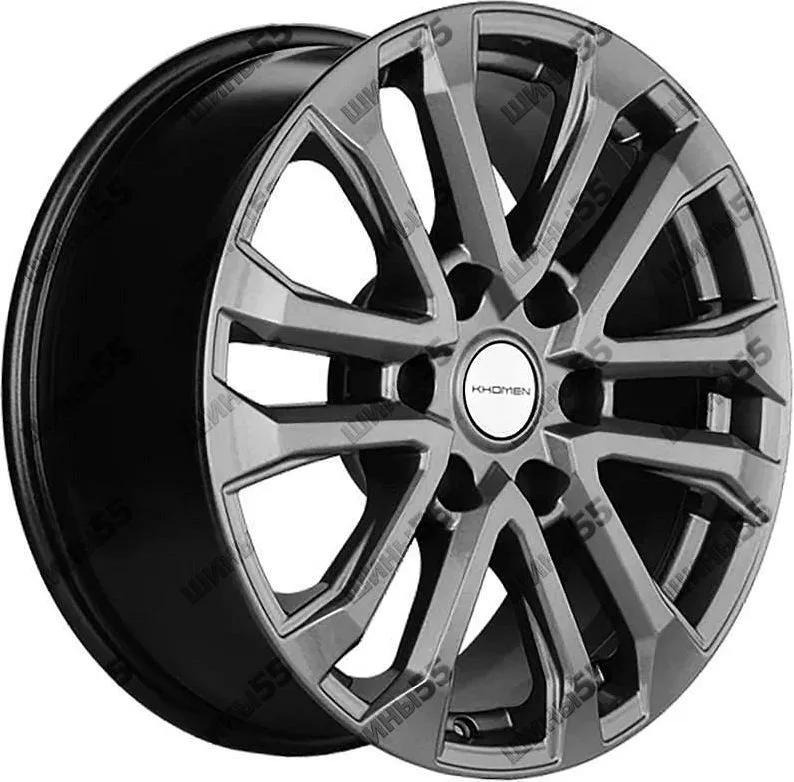 Диск Khomen Wheels KHW1805 (JAC T6 Pickup) 7,5x18 6x139,7 ET30 106,1 Gray