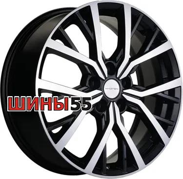 Диск Khomen Wheels KHW1806 (CS35/CS35 Plus) 7x18 5x110 ET50 63,3 Black-FP