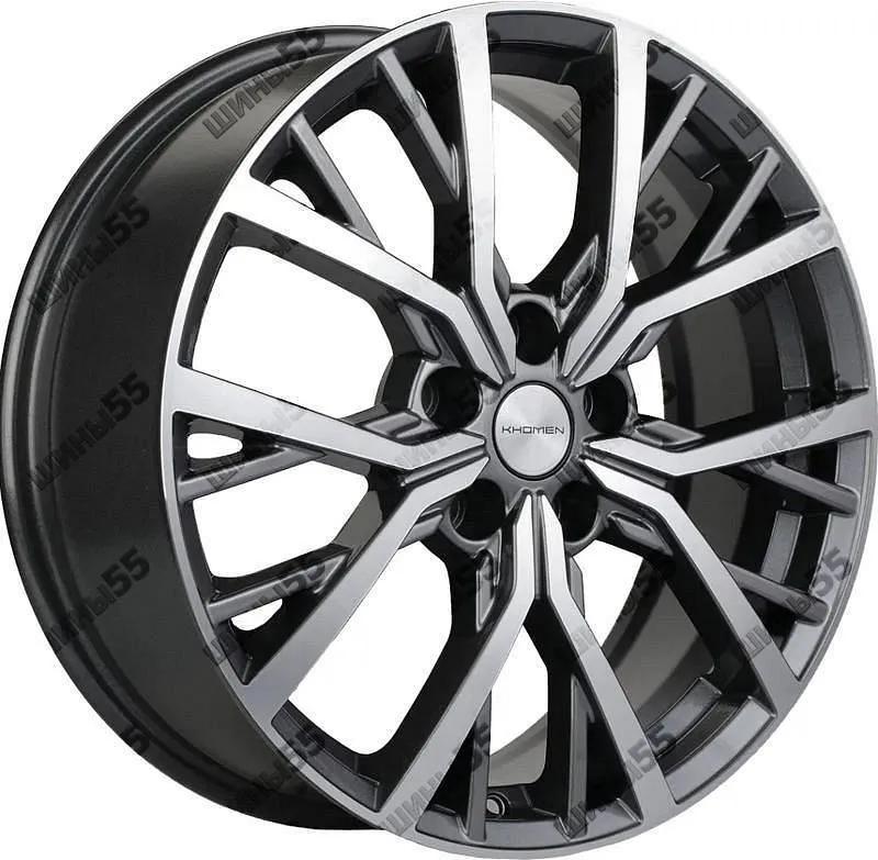 Диск Khomen Wheels KHW1806 (Dargo/Jolion) 7x18 5x114,3 ET37 66,5 Gray-FP