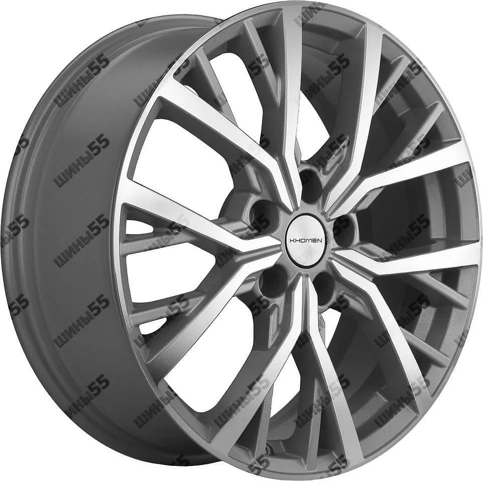 Диск Khomen Wheels KHW1806 (Exeed TXL) 7x18 5x108 ET36 65,1 F-Silver-FP