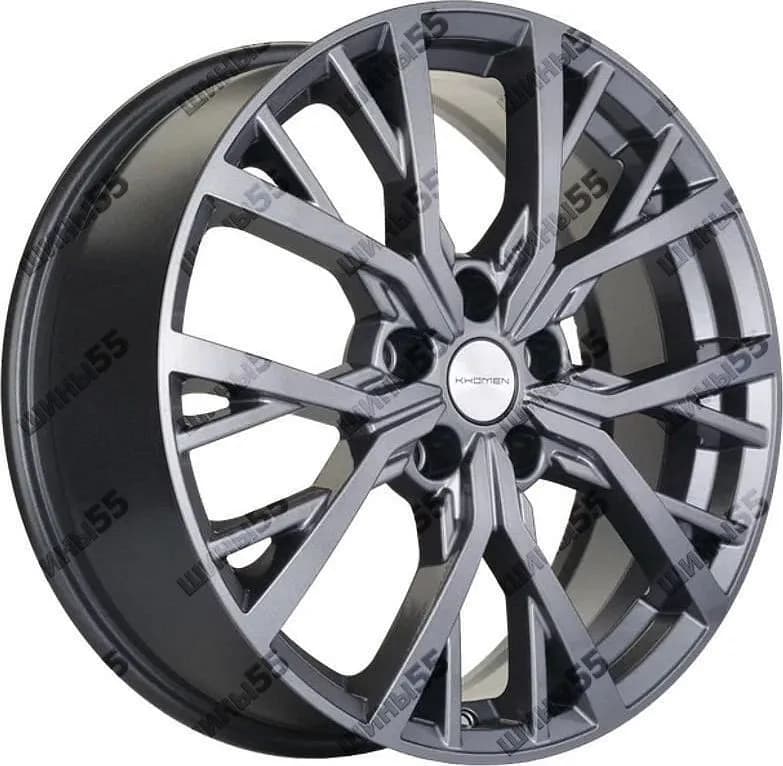 Диск Khomen Wheels KHW1806 (Karoq) 7x18 5x112 ET45 57,1 Gray