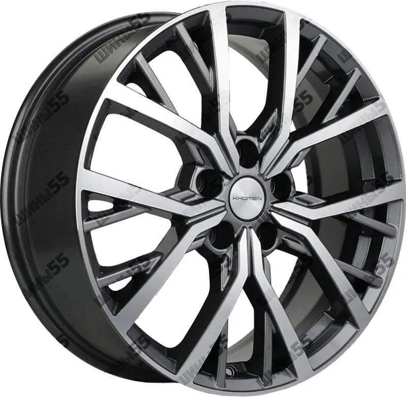 Диск Khomen Wheels KHW1806 (Kodiaq/Tiguan) 7x18 5x112 ET43 57,1 Gray-FP