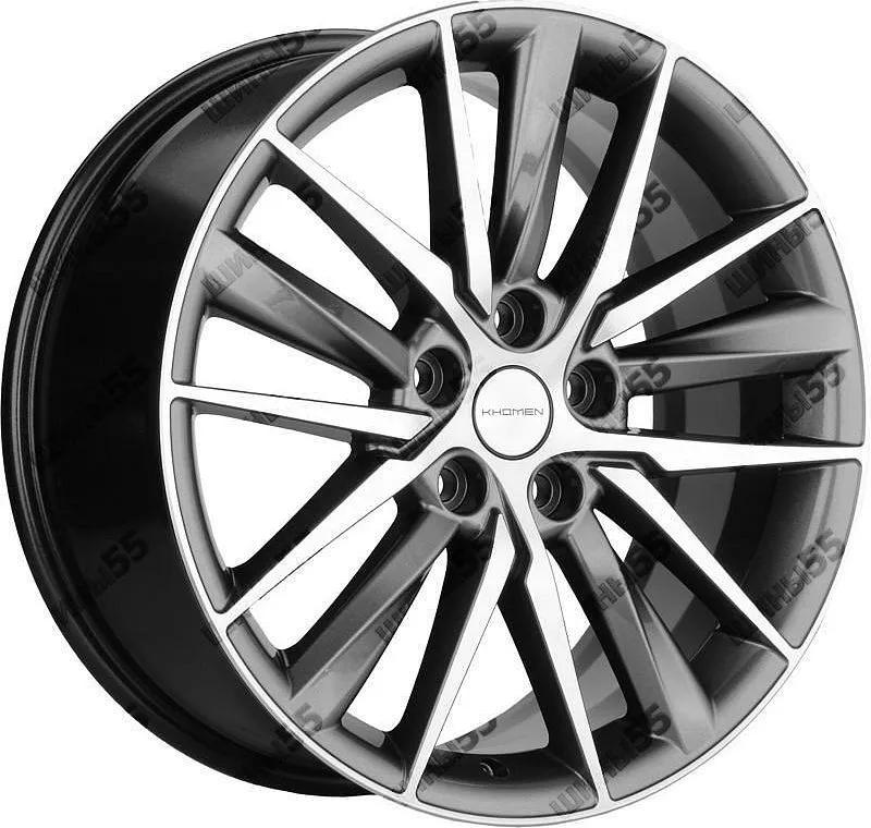 Диск Khomen Wheels KHW1807 (Geely Atlas/Atlas Pro/Lifan Myway) 8x18 5x114,3 ET45 60,1 Gray-FP