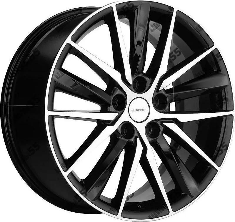 Диск Khomen Wheels KHW1807 (Skoda Superb) 8x18 5x112 ET44 57,1 Black-FP