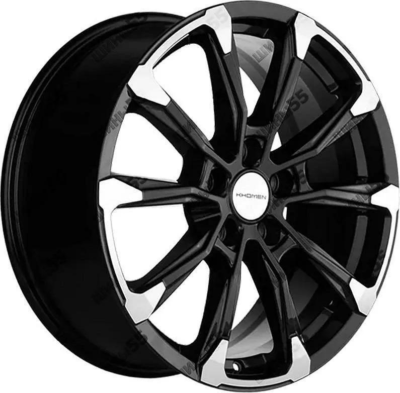 Диск Khomen Wheels KHW1808 (Evolute i-Joy) 7,5x18 5x110 ET40 67,1 Black-FP