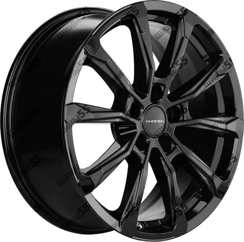 Диск Khomen Wheels KHW1808 (Geely Coolray) 7,5x18 5x114,3 ET50 54,1 Black