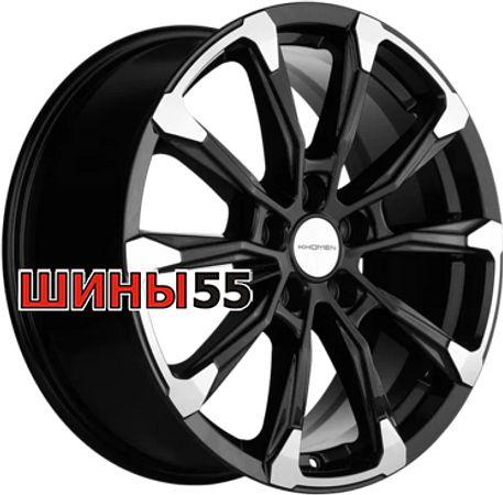 Диск Khomen Wheels KHW1808 (Jolion) 7,5x18 5x114,3 ET37 66,5 Black-FP