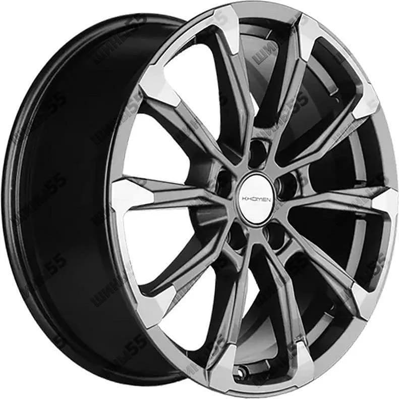 Диск Khomen Wheels KHW1808 (Jolion) 7,5x18 5x114,3 ET37 66,5 Gray-FP