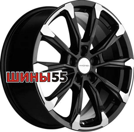 Диск Khomen Wheels KHW1808 (Kodiaq) 7,5x18 5x112 ET43 57,1 Black-FP