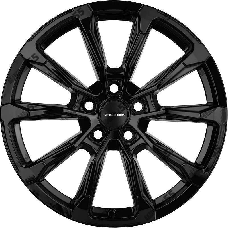 Диск Khomen Wheels KHW1808 (Koleos) 7,5x18 5x114,3 ET35 66,1 Black
