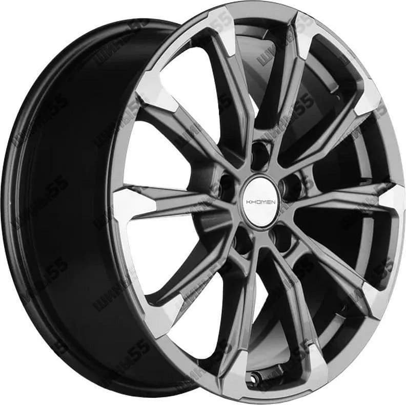 Диск Khomen Wheels KHW1808 (Outlander) 7,5x18 5x114,3 ET38 67,1 Gray-FP