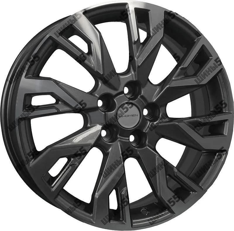 Диск Khomen Wheels KHW1809 (Dargo/Jolion) 7x18 5x114,3 ET37 66,5 Gray-FP