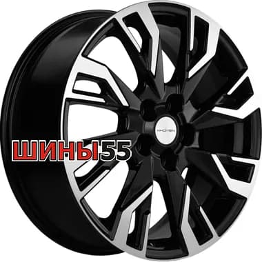 Диск Khomen Wheels KHW1809 (Haval Dargo) 7x18 5x114,3 ET40 66,5 Black-FP