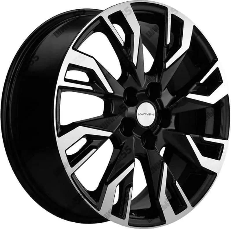 Диск Khomen Wheels KHW1809 (Haval F7/F7x) 7x18 5x114,3 ET40 64,1 Black-FP