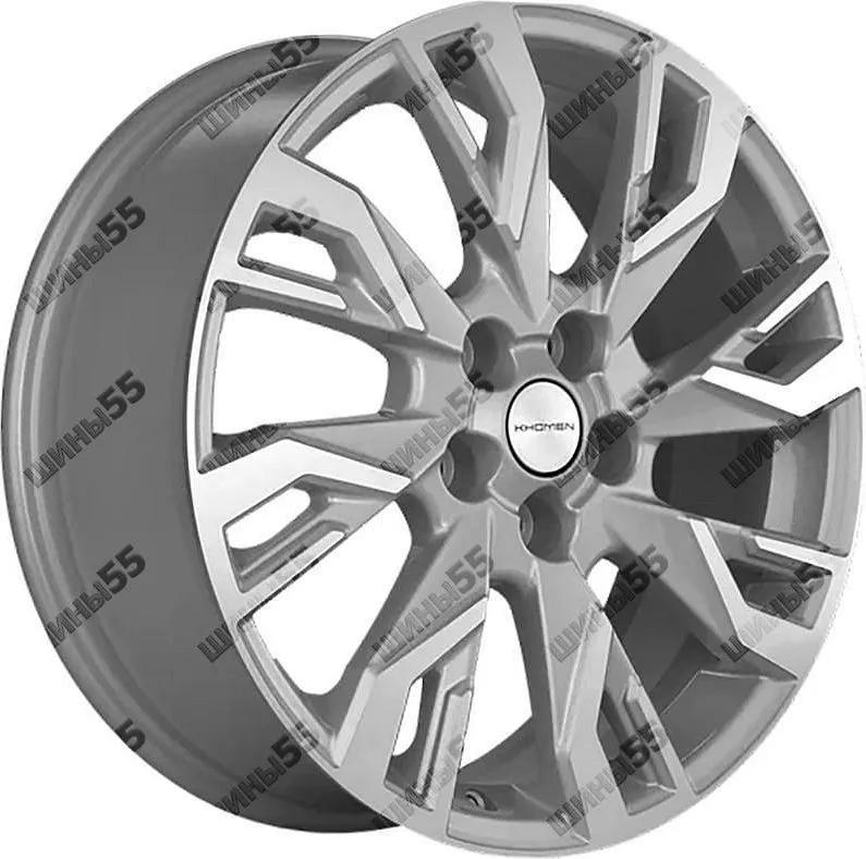 Диск Khomen Wheels KHW1809 (Kodiaq/Tiguan) 7x18 5x112 ET43 57,1 F-Silver-FP