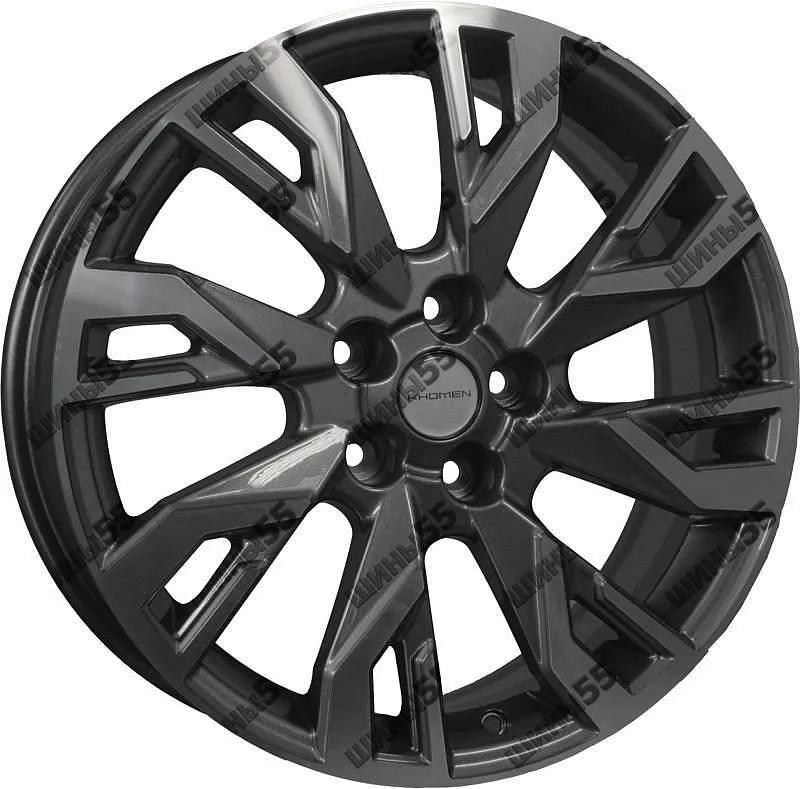 Диск Khomen Wheels KHW1809 (Kodiaq/Tiguan) 7x18 5x112 ET43 57,1 Gray-FP