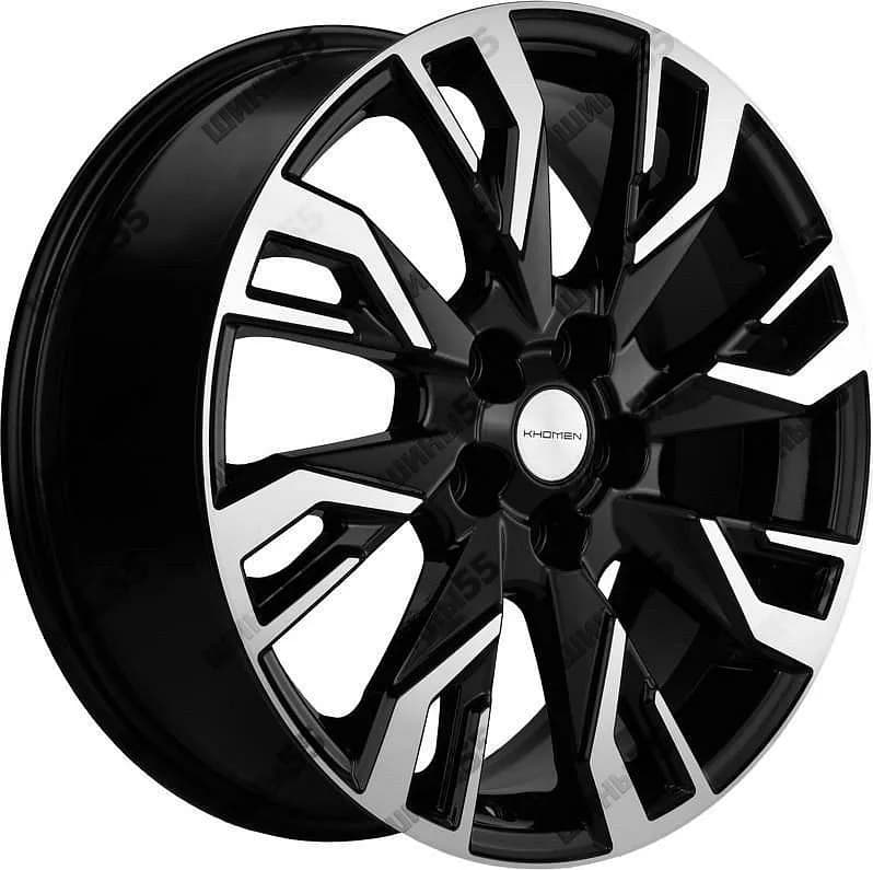 Диск Khomen Wheels KHW1809 (OMODA C5) 7x18 5x108 ET33 60,1 Black-FP