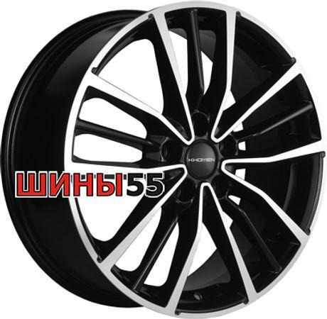 Диск Khomen Wheels KHW1812 (Chery Tiggo 4/Tiggo 7 Pro) 7x18 5x108 ET33 60,1 Black-FP